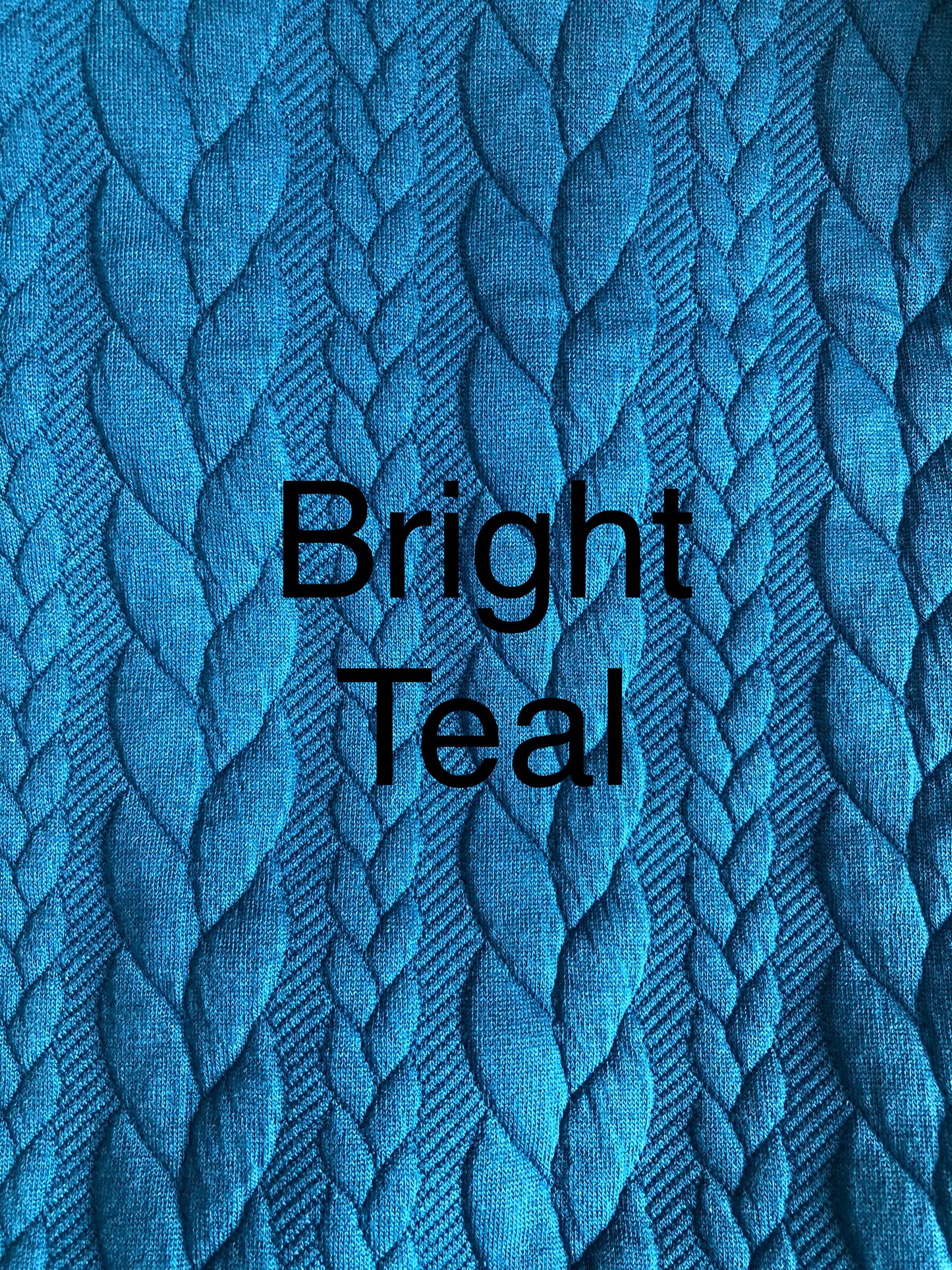 Jersey Cable Knit  Dachshund Jumper