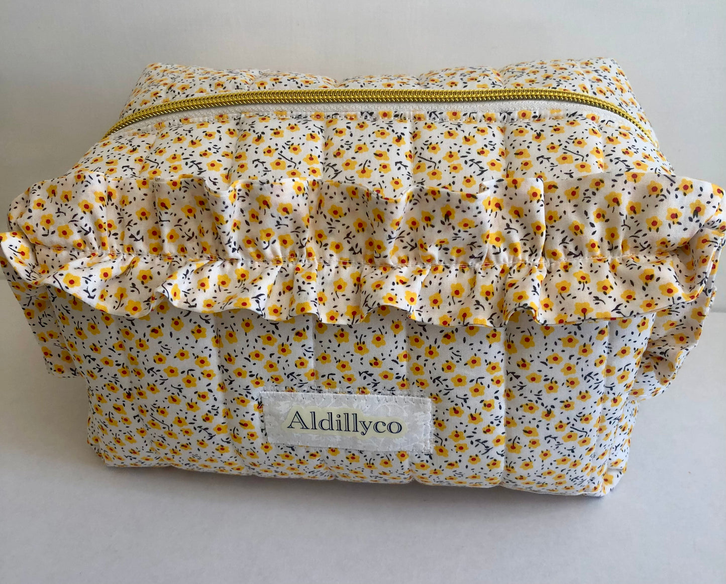 Yellow Ditsy Frill Makeup