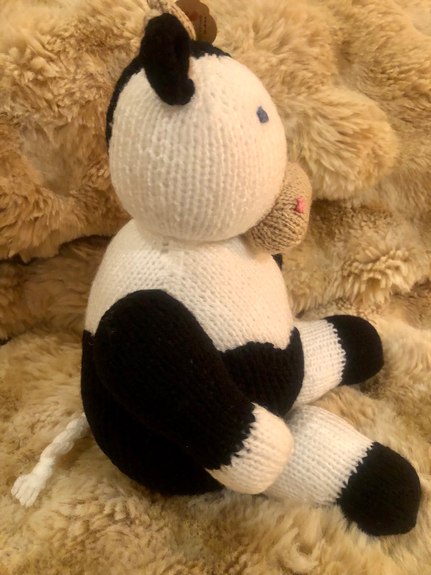 Farmyard Favourite Knitted Cow