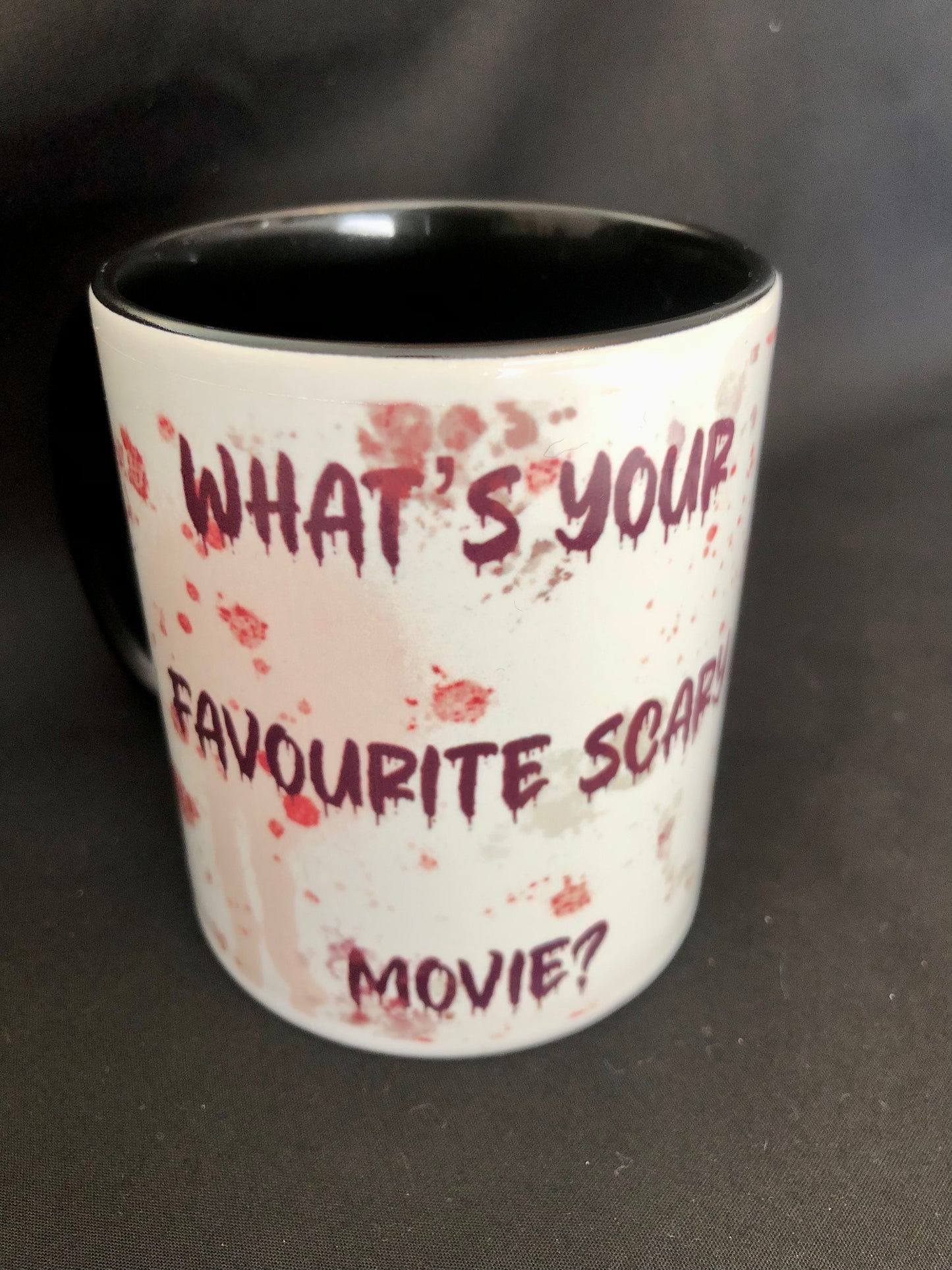 Scream ' What's Your Favourite Scary Movie' Mug