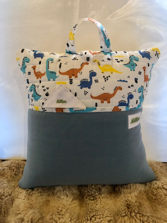 Dinosaur Book Cushion