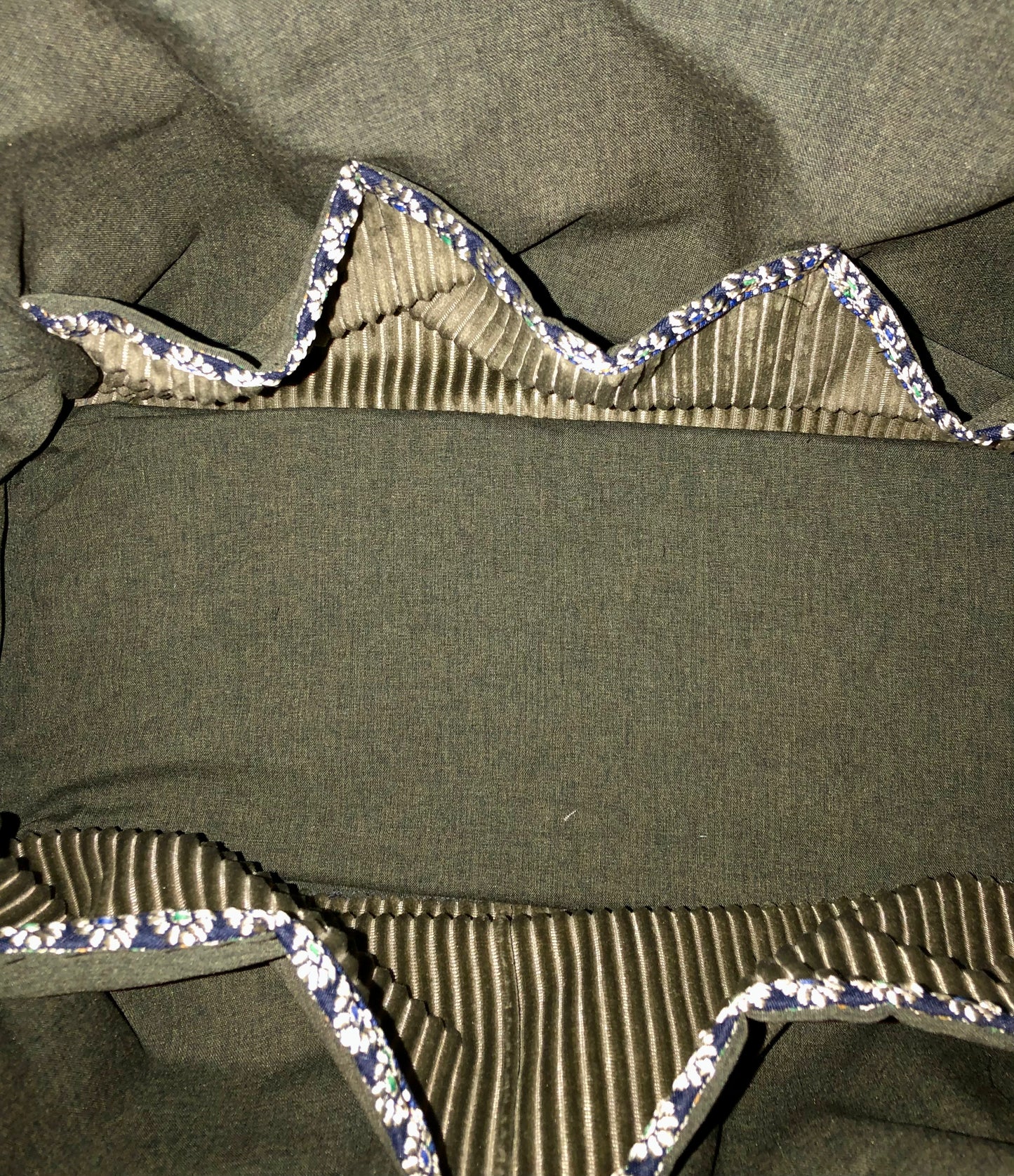 Green Corduroy Weekend Bag