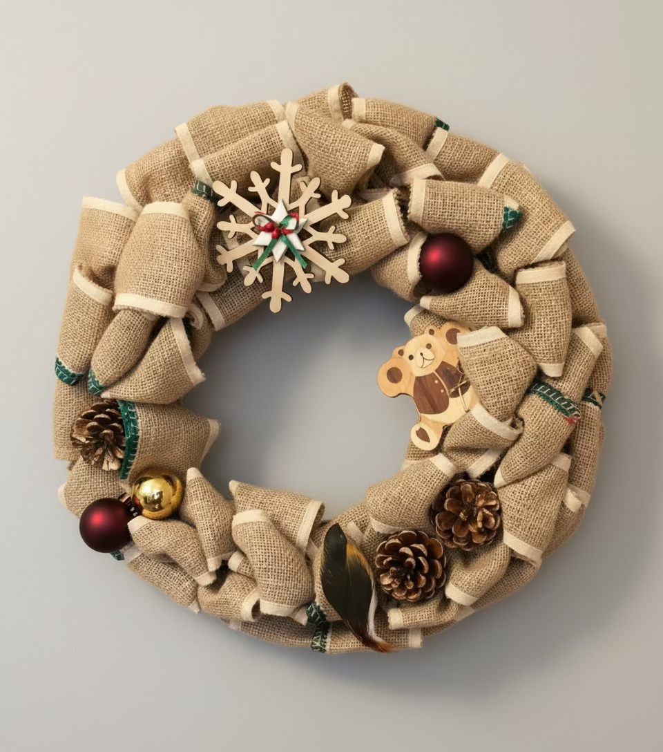 Rustic Christmas Wreath