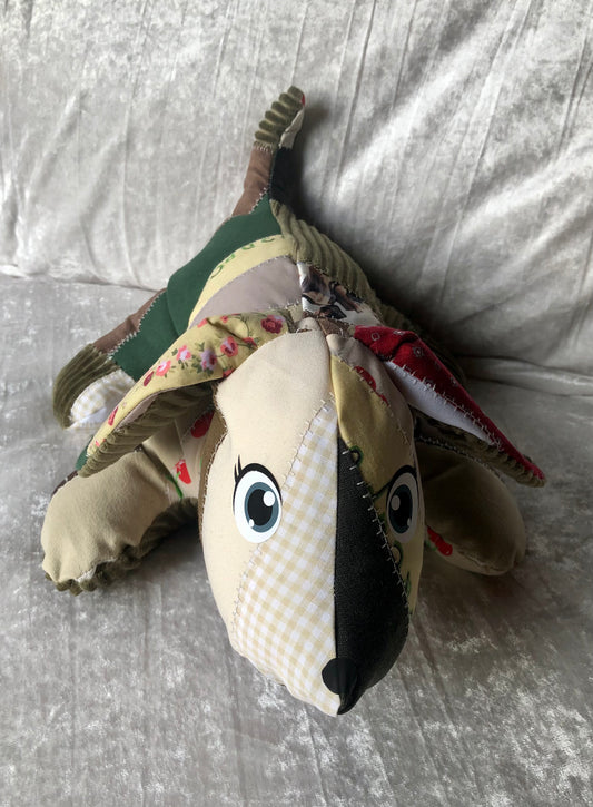 Patchwork Pup Green