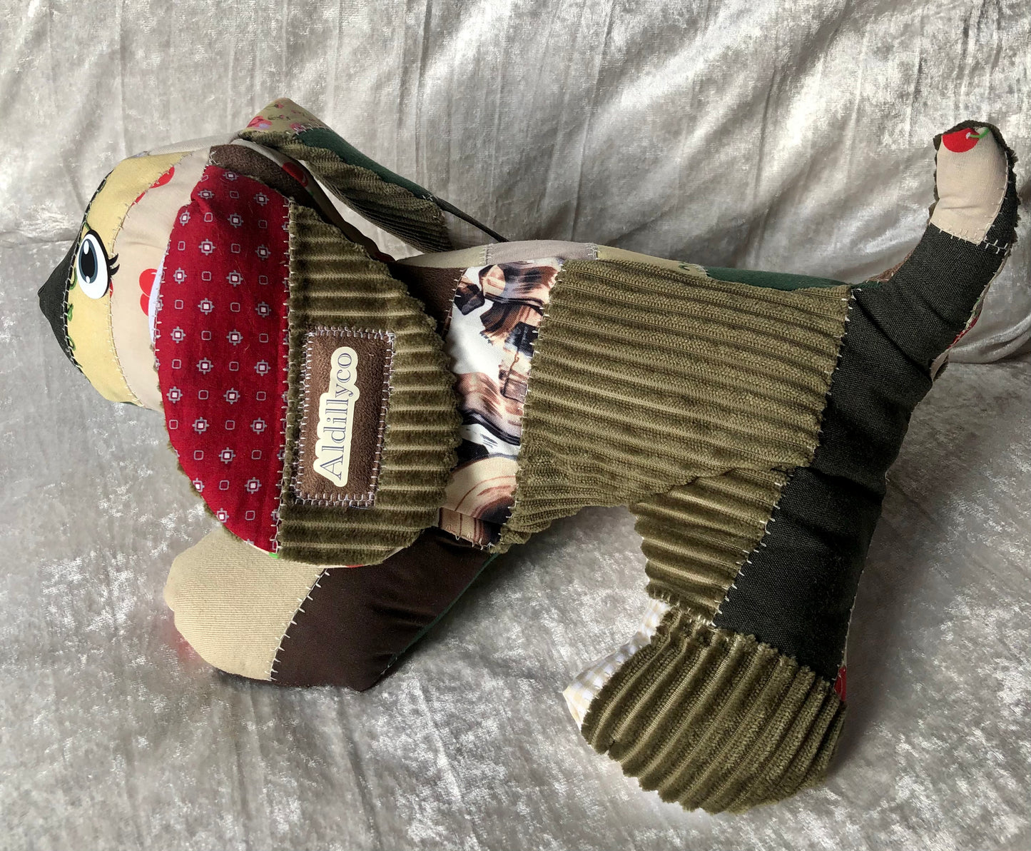Patchwork Pup Green