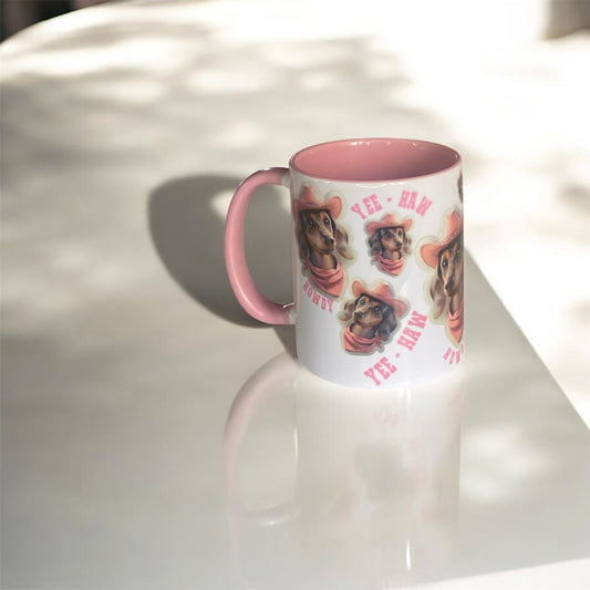 Howdy Dachshund Mug